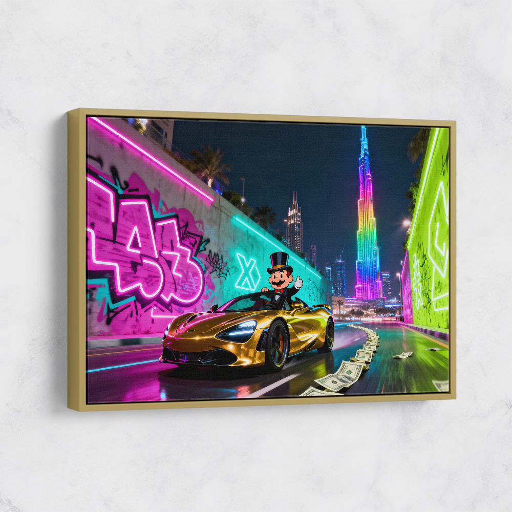 Cashflow Circuit  Wall Art