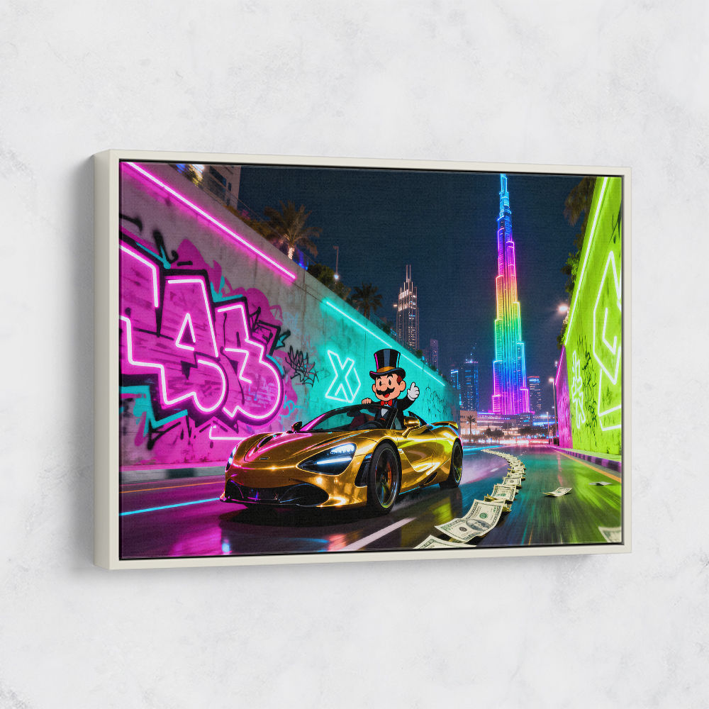 Cashflow Circuit  Wall Art