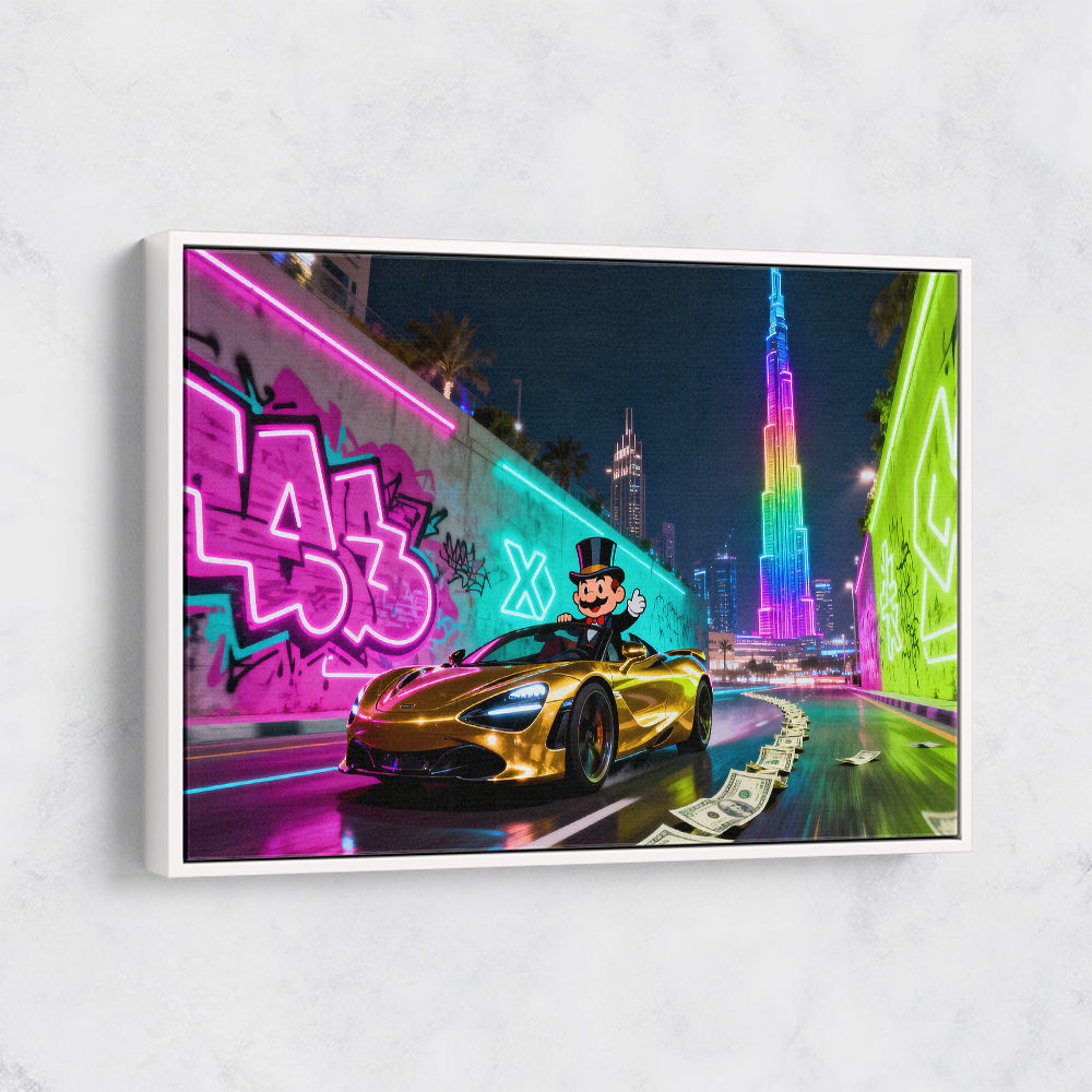 Cashflow Circuit  Wall Art