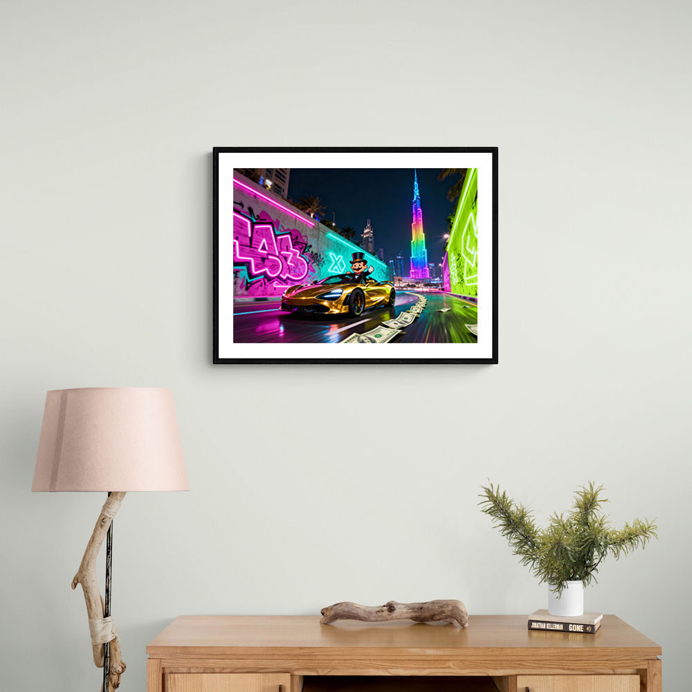 Cashflow Circuit  Wall Art