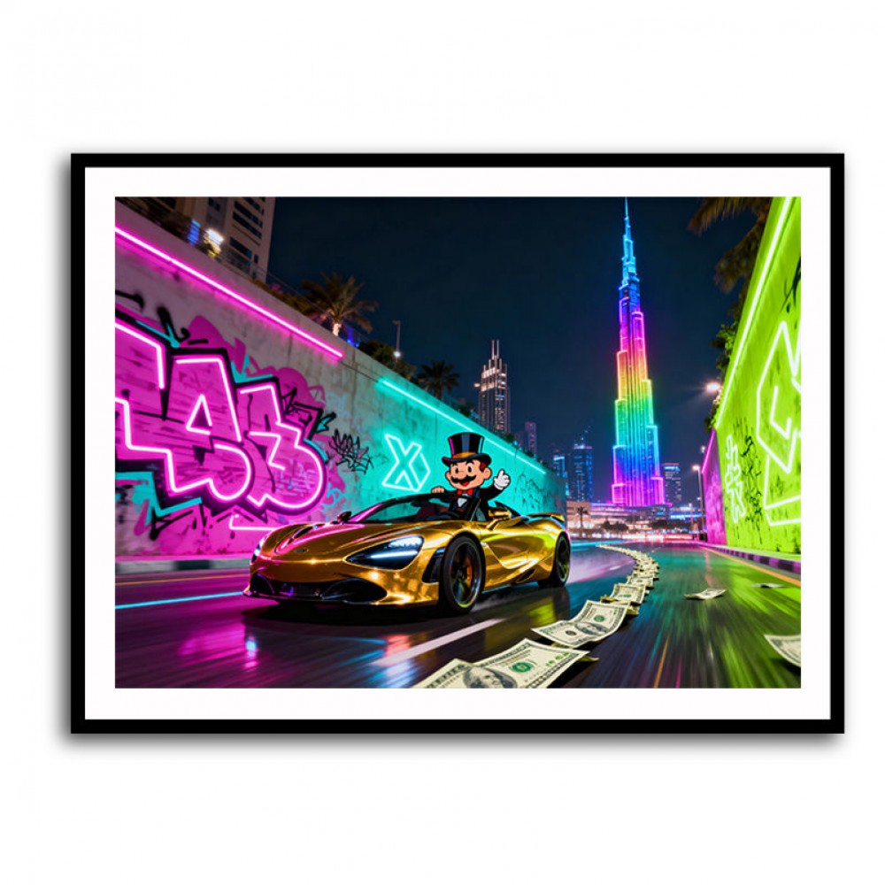 Cashflow Circuit  Wall Art