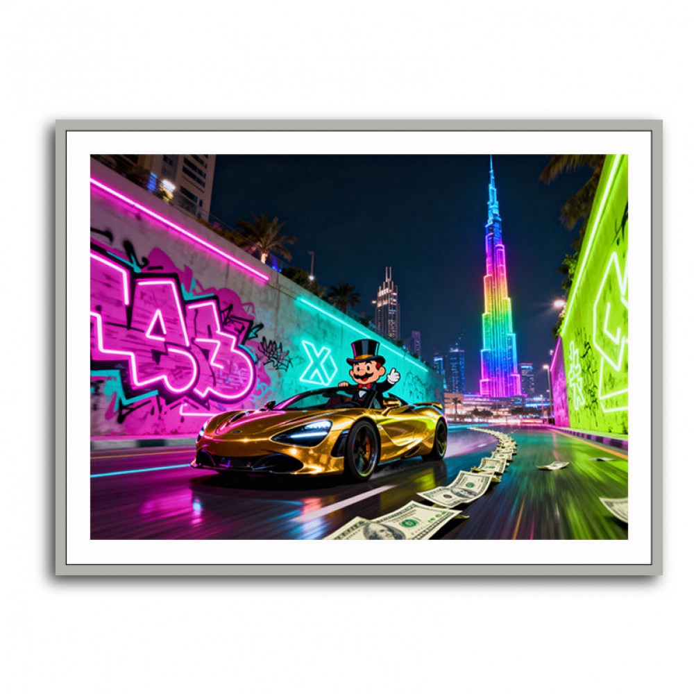 Cashflow Circuit  Wall Art