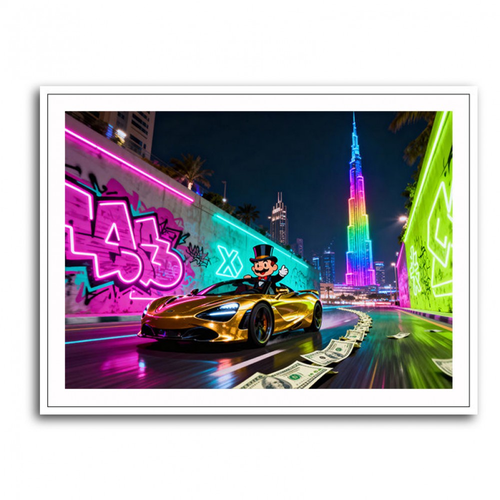 Cashflow Circuit  Wall Art