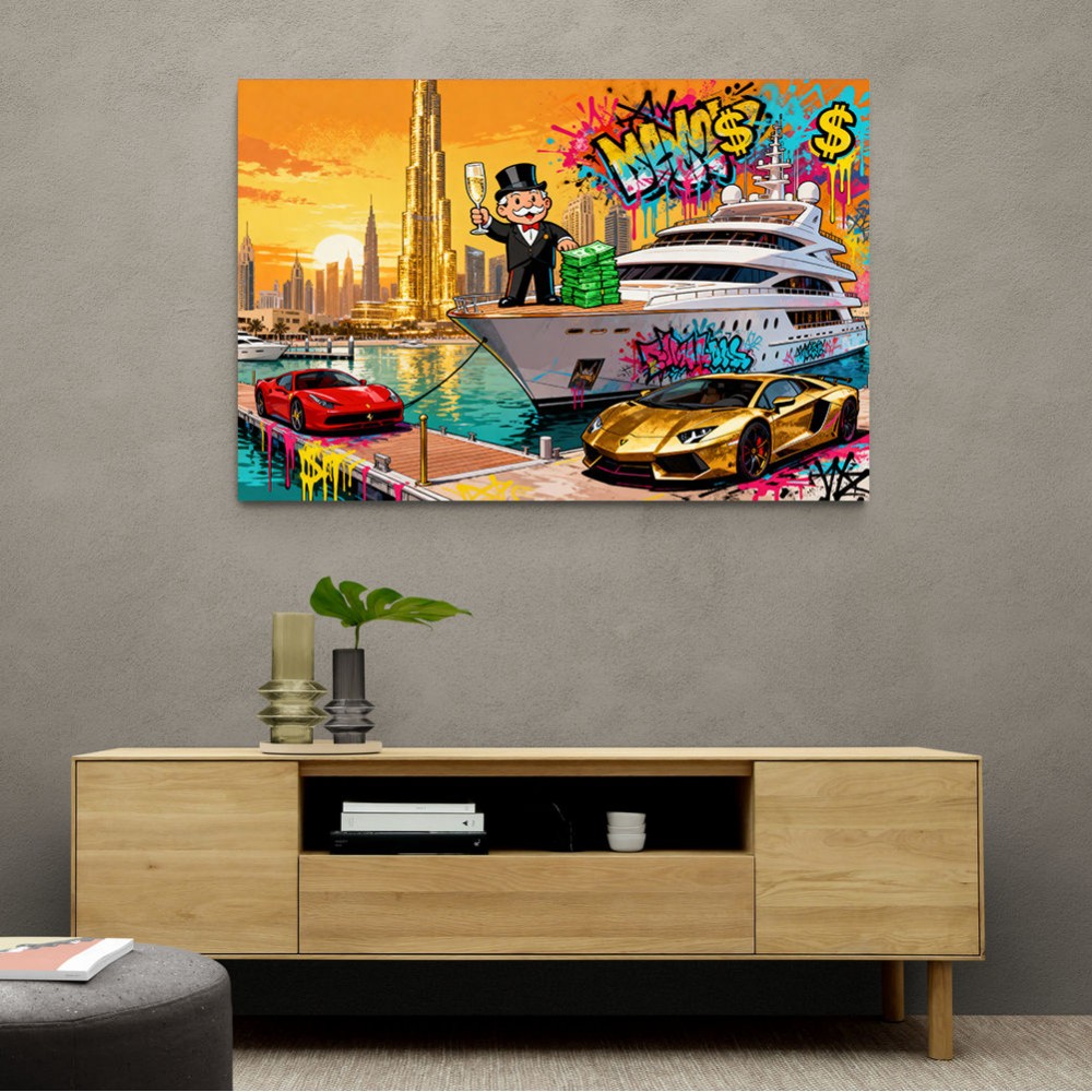 Champagne Dock Wall Art