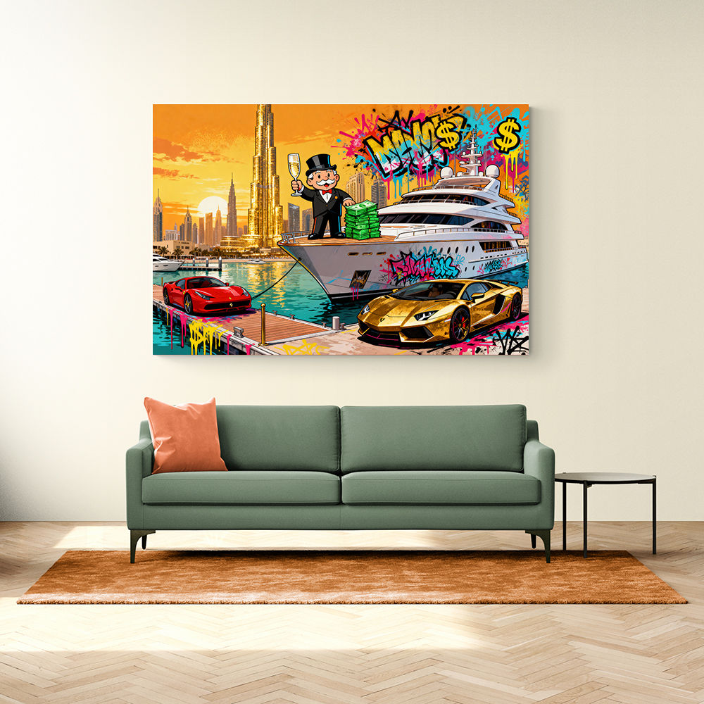 Champagne Dock Wall Art