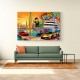 Champagne Dock Wall Art