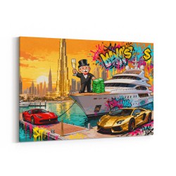 Champagne Dock Wall Art