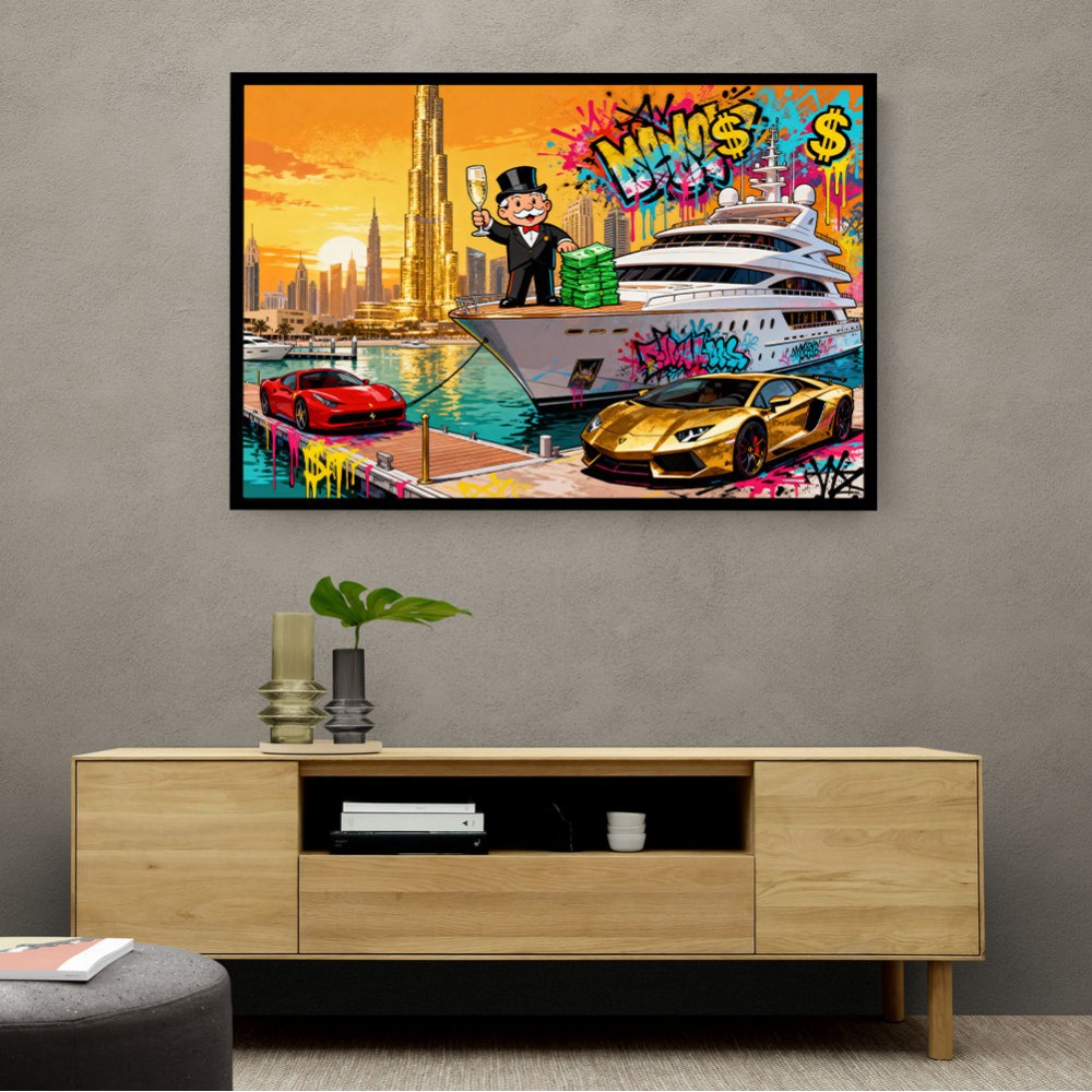 Champagne Dock Wall Art