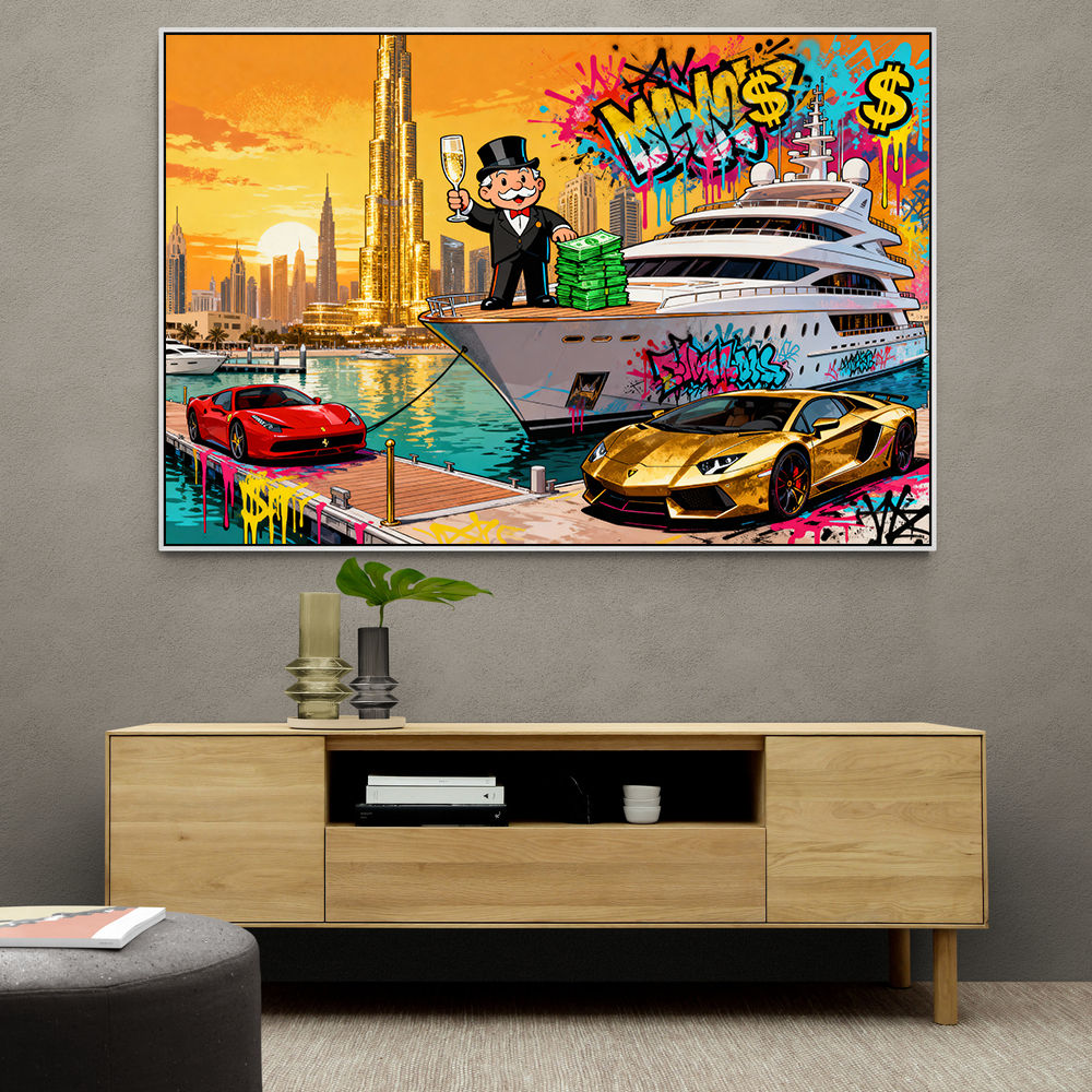 Champagne Dock Wall Art
