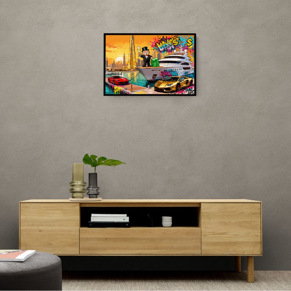 Champagne Dock Wall Art