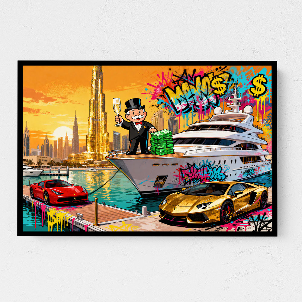 Champagne Dock Wall Art