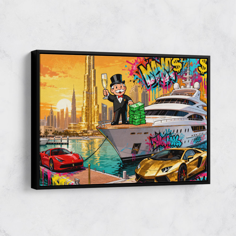 Champagne Dock Wall Art
