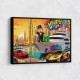 Champagne Dock Wall Art