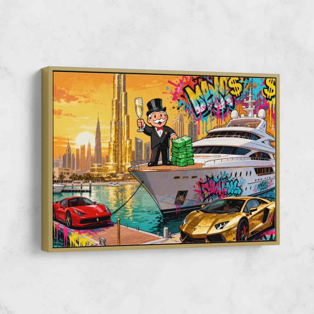 Champagne Dock Wall Art