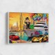 Champagne Dock Wall Art