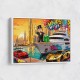Champagne Dock Wall Art