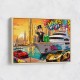 Champagne Dock Wall Art