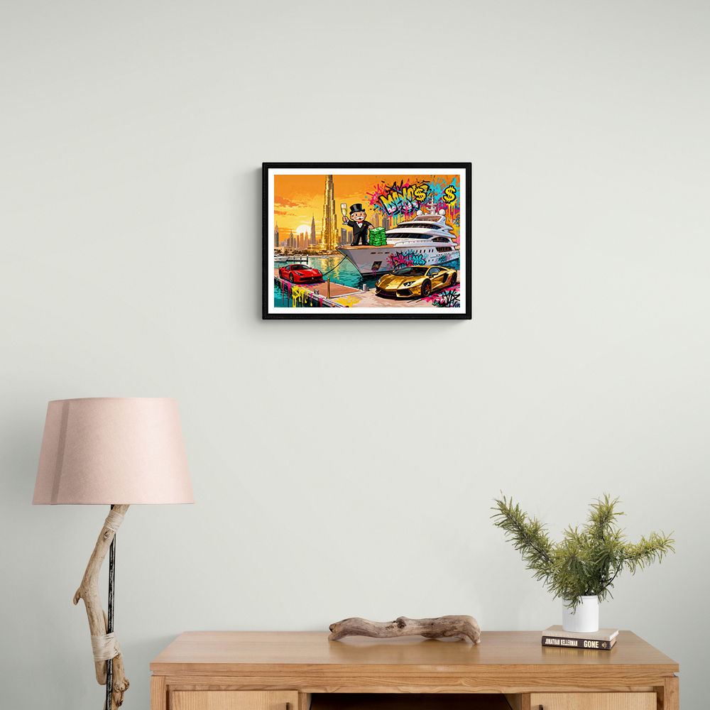 Champagne Dock Wall Art