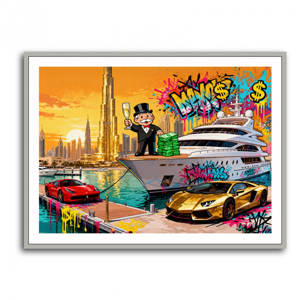 Champagne Dock Wall Art