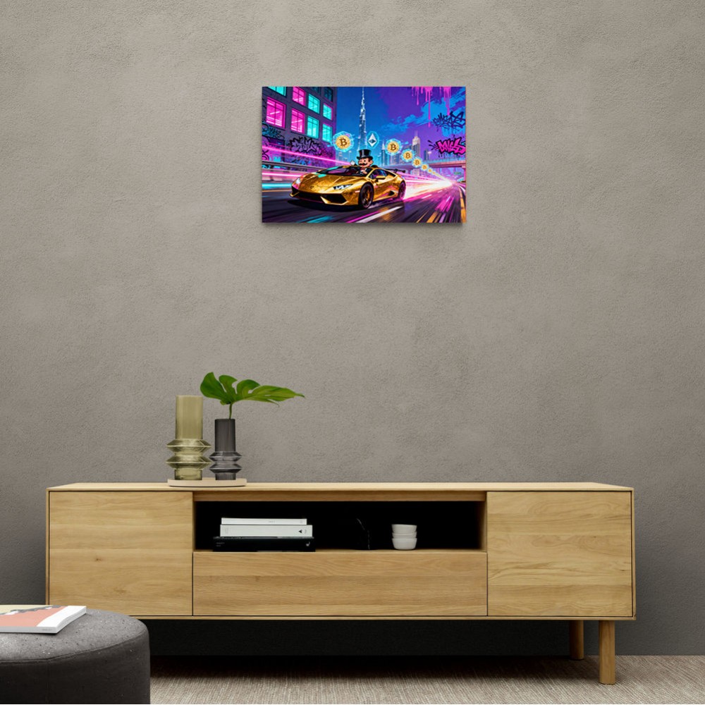 Crypto Velocity Wall Art Crypto Velocity Wall Art