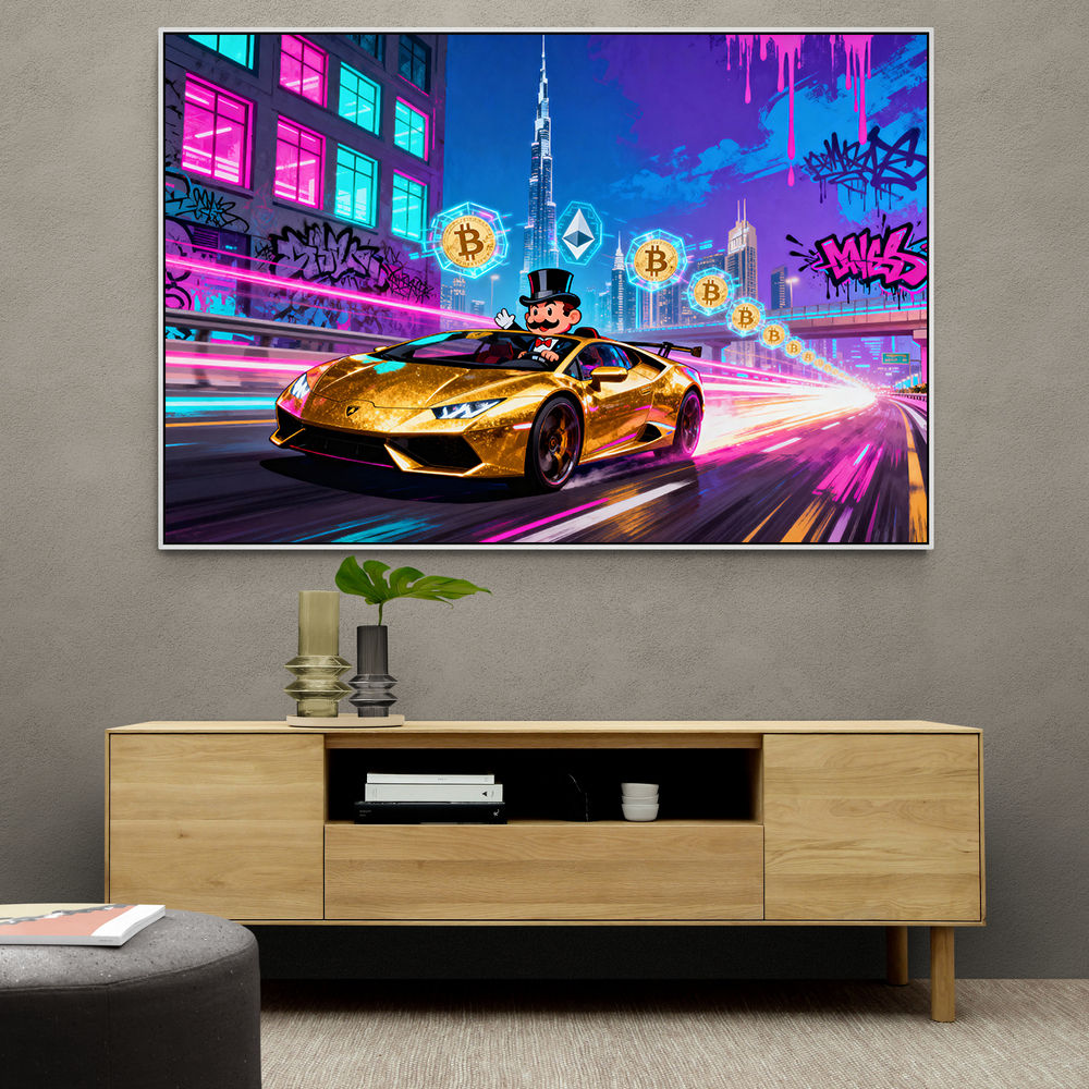 Crypto Velocity Wall Art Crypto Velocity Wall Art
