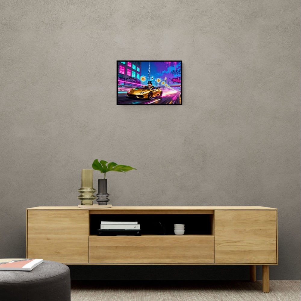 Crypto Velocity Wall Art Crypto Velocity Wall Art