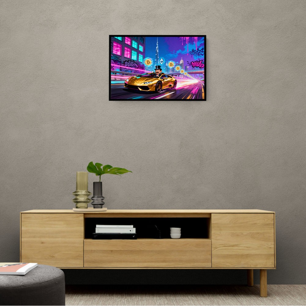 Crypto Velocity Wall Art Crypto Velocity Wall Art