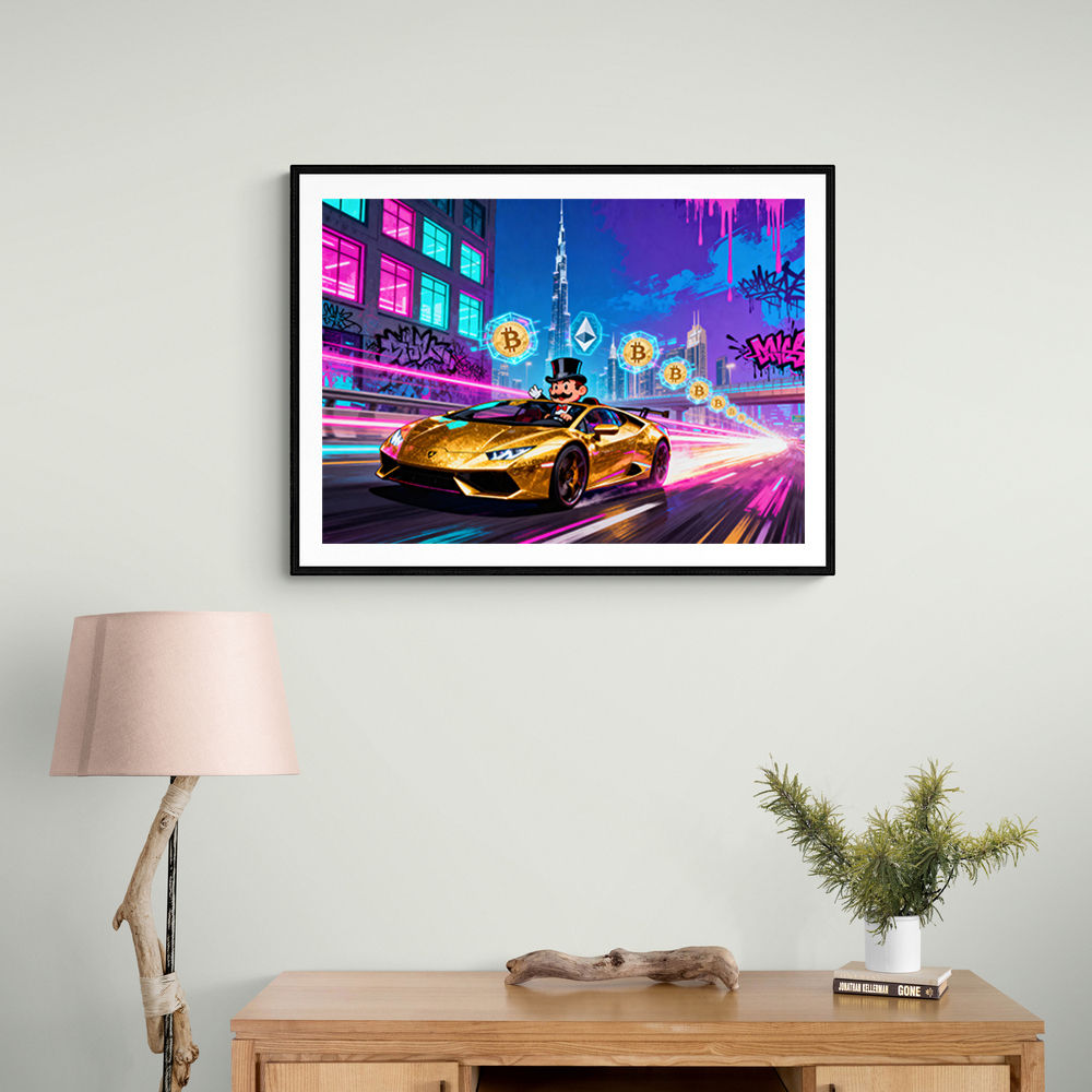 Crypto Velocity Wall Art Crypto Velocity Wall Art