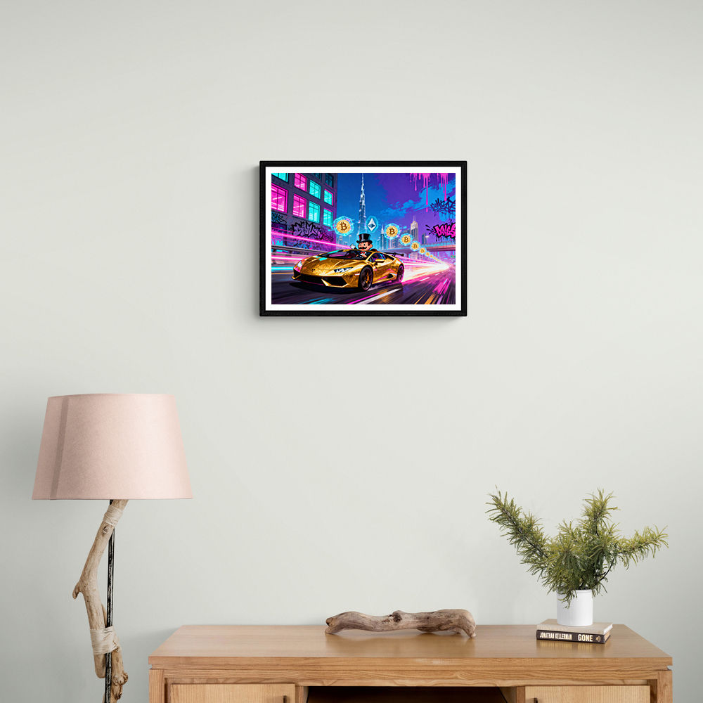 Crypto Velocity Wall Art Crypto Velocity Wall Art