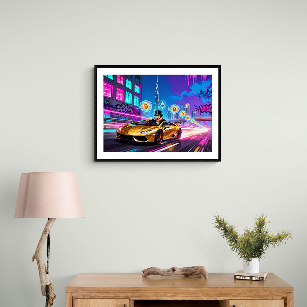 Crypto Velocity Wall Art Crypto Velocity Wall Art