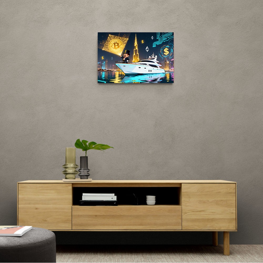 Crypto Voyage  Wall Art Crypto Voyage  Wall Art