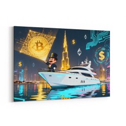 Crypto Voyage  Wall Art Crypto Voyage  Wall Art