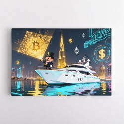 Crypto Voyage  Wall Art Crypto Voyage  Wall Art