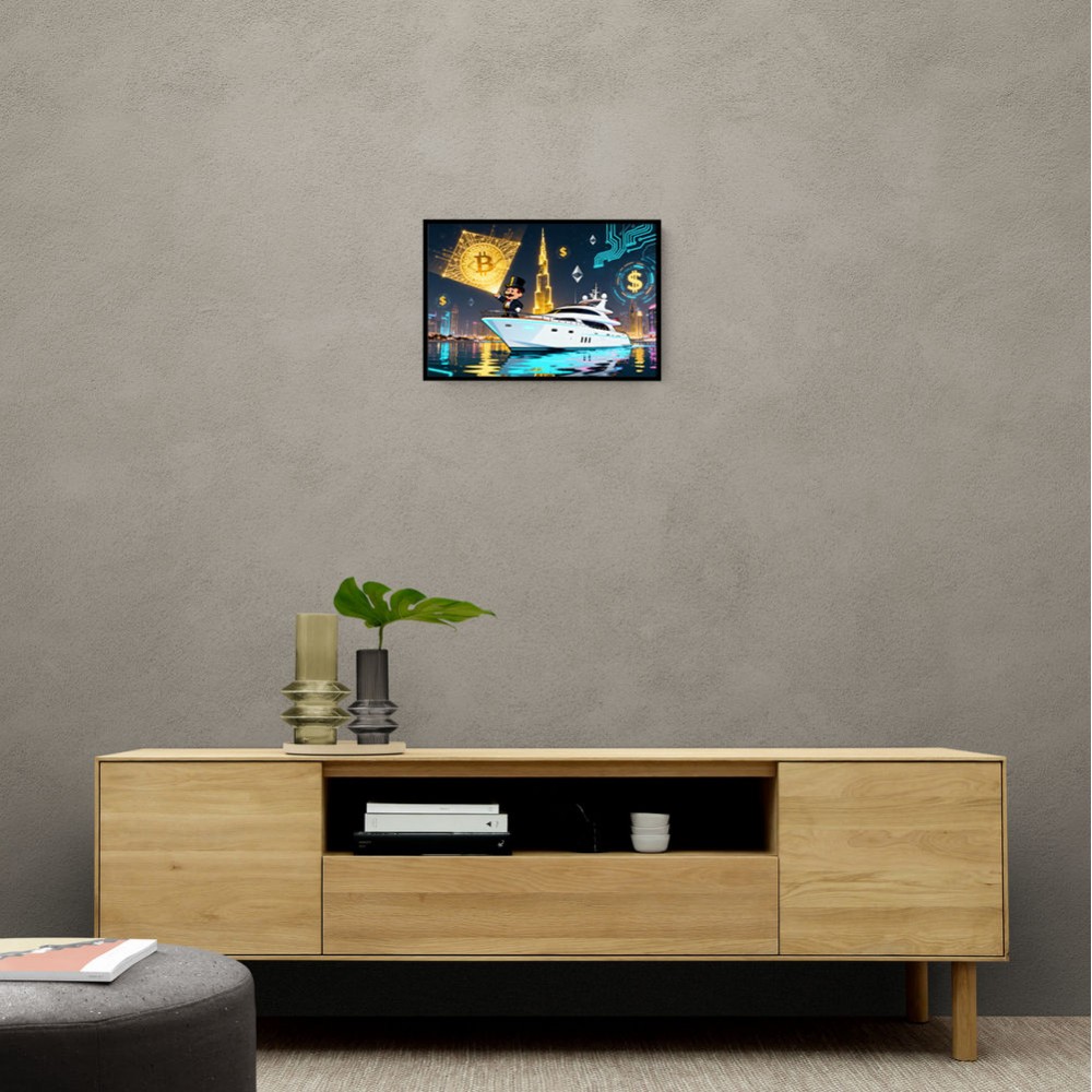 Crypto Voyage  Wall Art Crypto Voyage  Wall Art