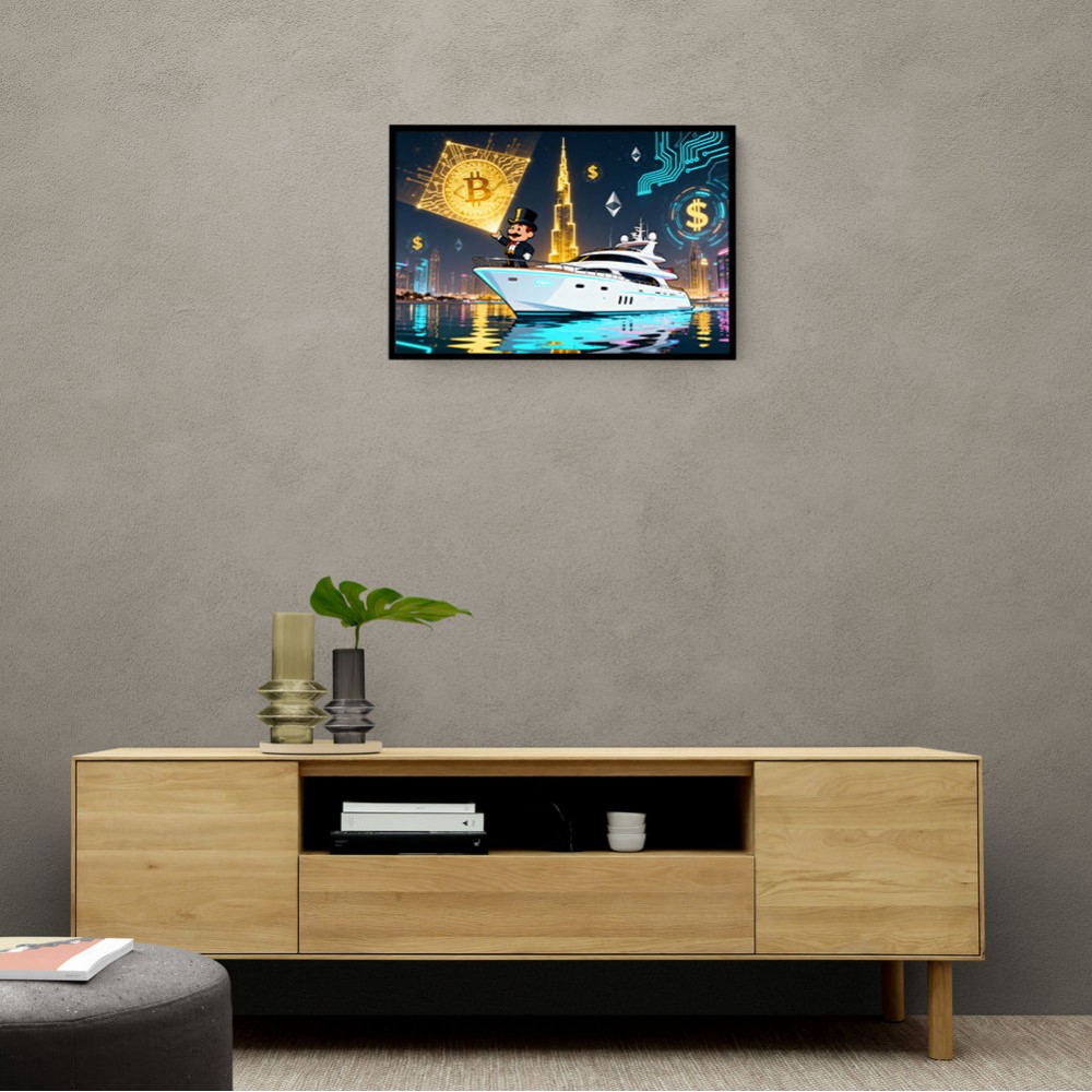 Crypto Voyage  Wall Art Crypto Voyage  Wall Art