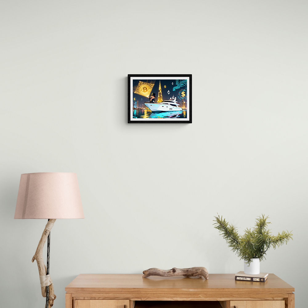 Crypto Voyage  Wall Art Crypto Voyage  Wall Art