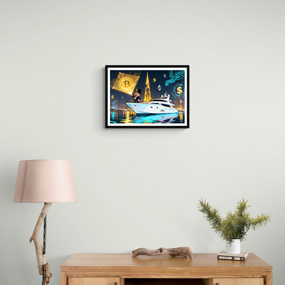Crypto Voyage  Wall Art Crypto Voyage  Wall Art