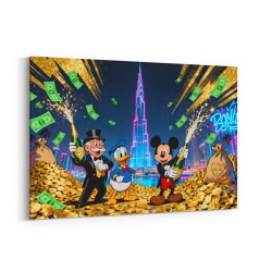 Fortune Fireworks Wall Art