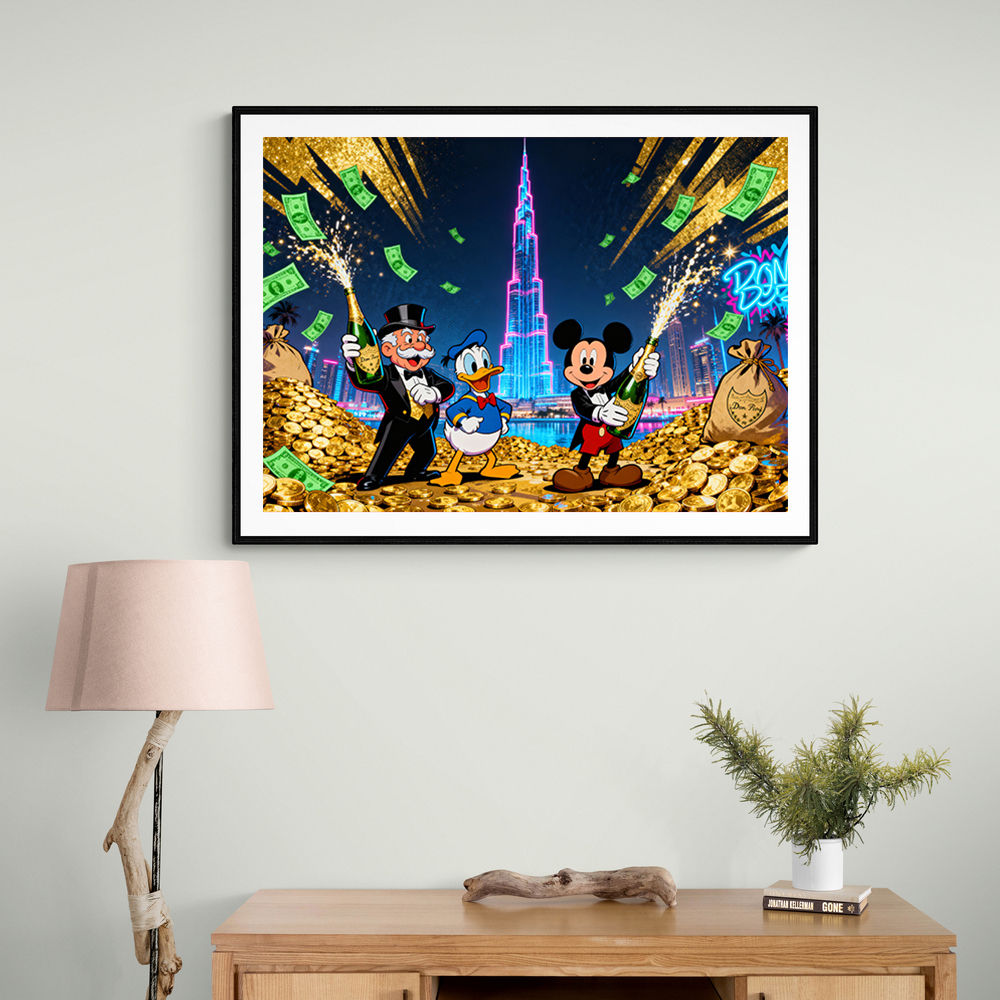 Fortune Fireworks Wall Art Fortune Fireworks Wall Art