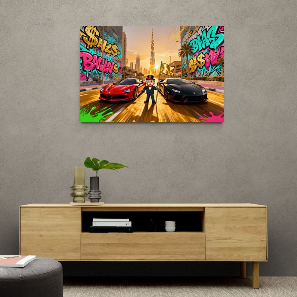 Gold Rush Boulevard Wall Art Gold Rush Boulevard Wall Art