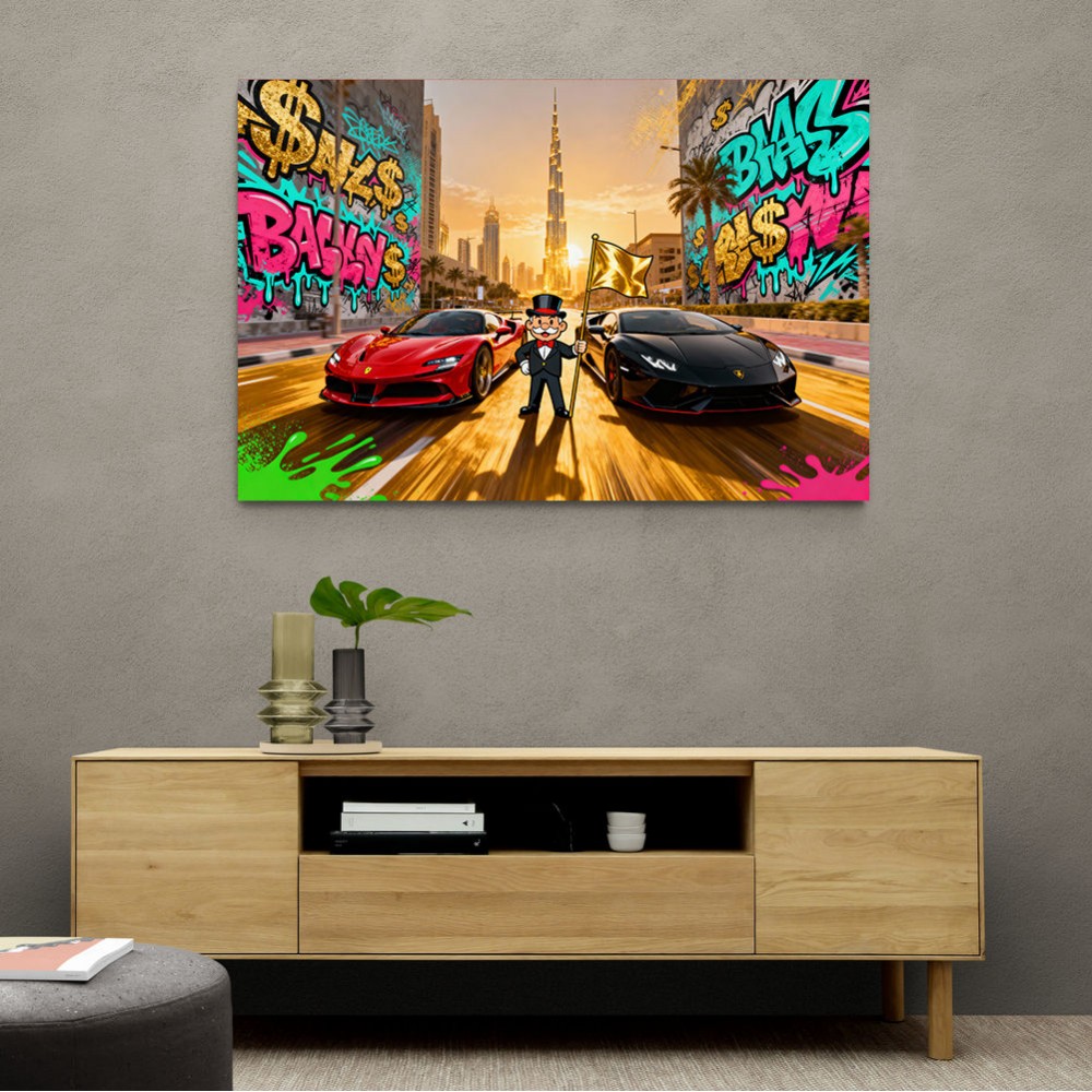 Gold Rush Boulevard Wall Art Gold Rush Boulevard Wall Art