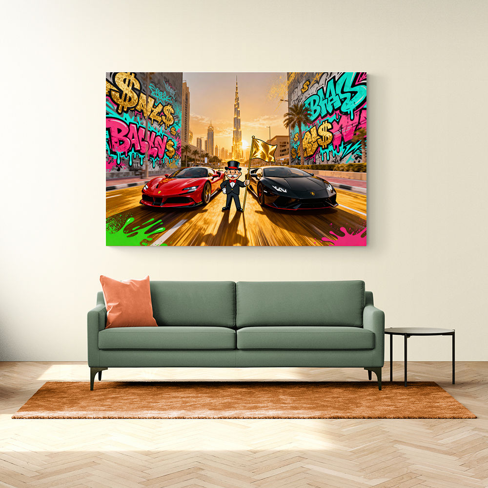 Gold Rush Boulevard Wall Art Gold Rush Boulevard Wall Art