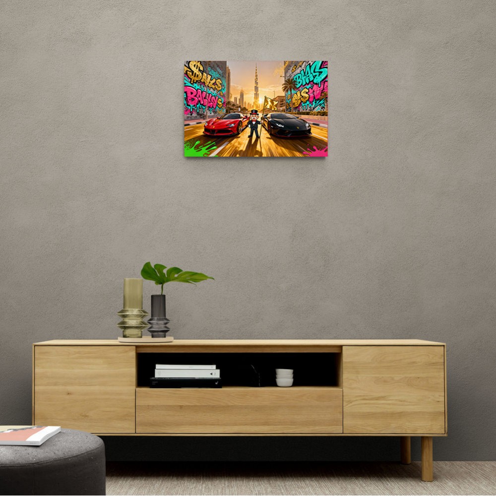 Gold Rush Boulevard Wall Art Gold Rush Boulevard Wall Art