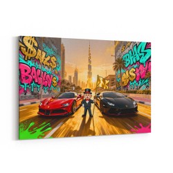 Gold Rush Boulevard Wall Art