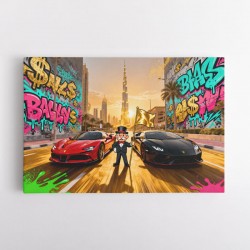 Gold Rush Boulevard Wall Art