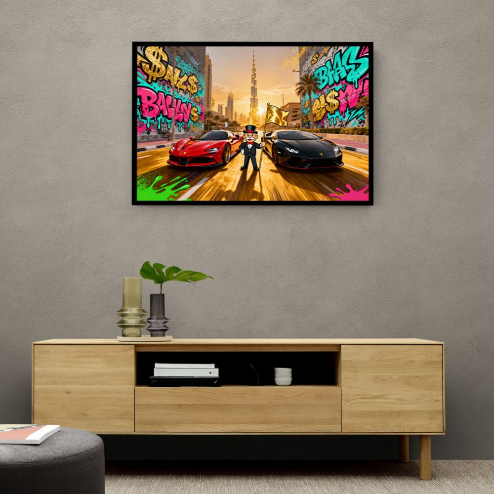 Gold Rush Boulevard Wall Art Gold Rush Boulevard Wall Art