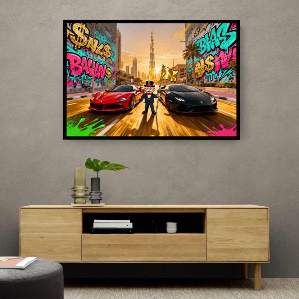 Gold Rush Boulevard Wall Art Gold Rush Boulevard Wall Art