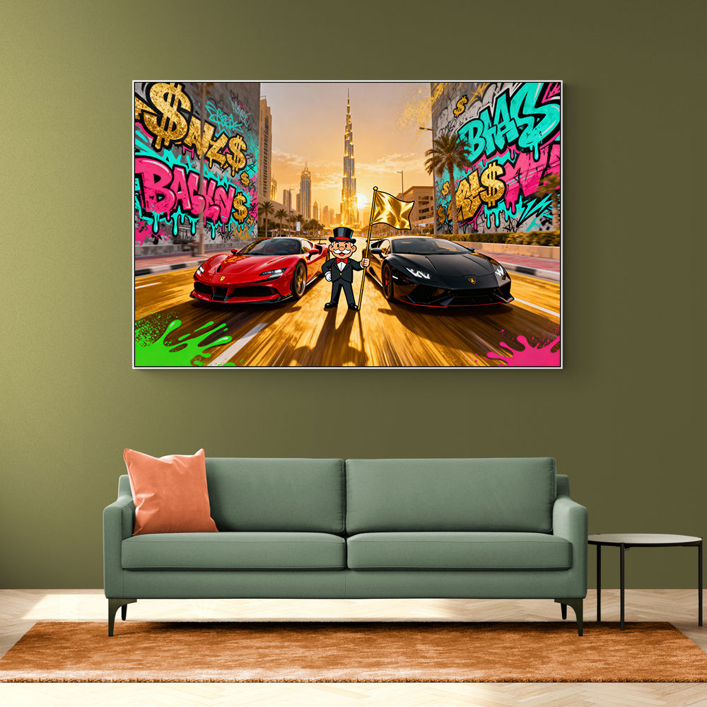 Gold Rush Boulevard Wall Art Gold Rush Boulevard Wall Art