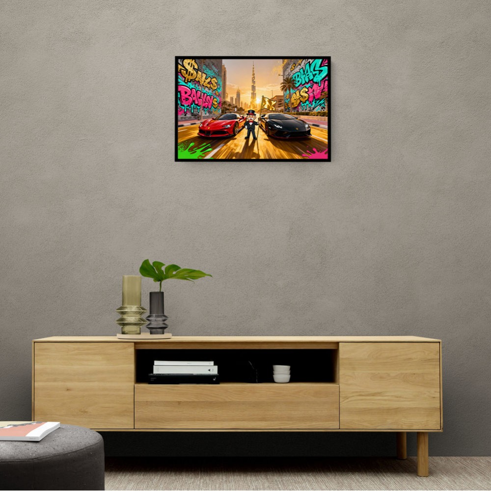 Gold Rush Boulevard Wall Art Gold Rush Boulevard Wall Art