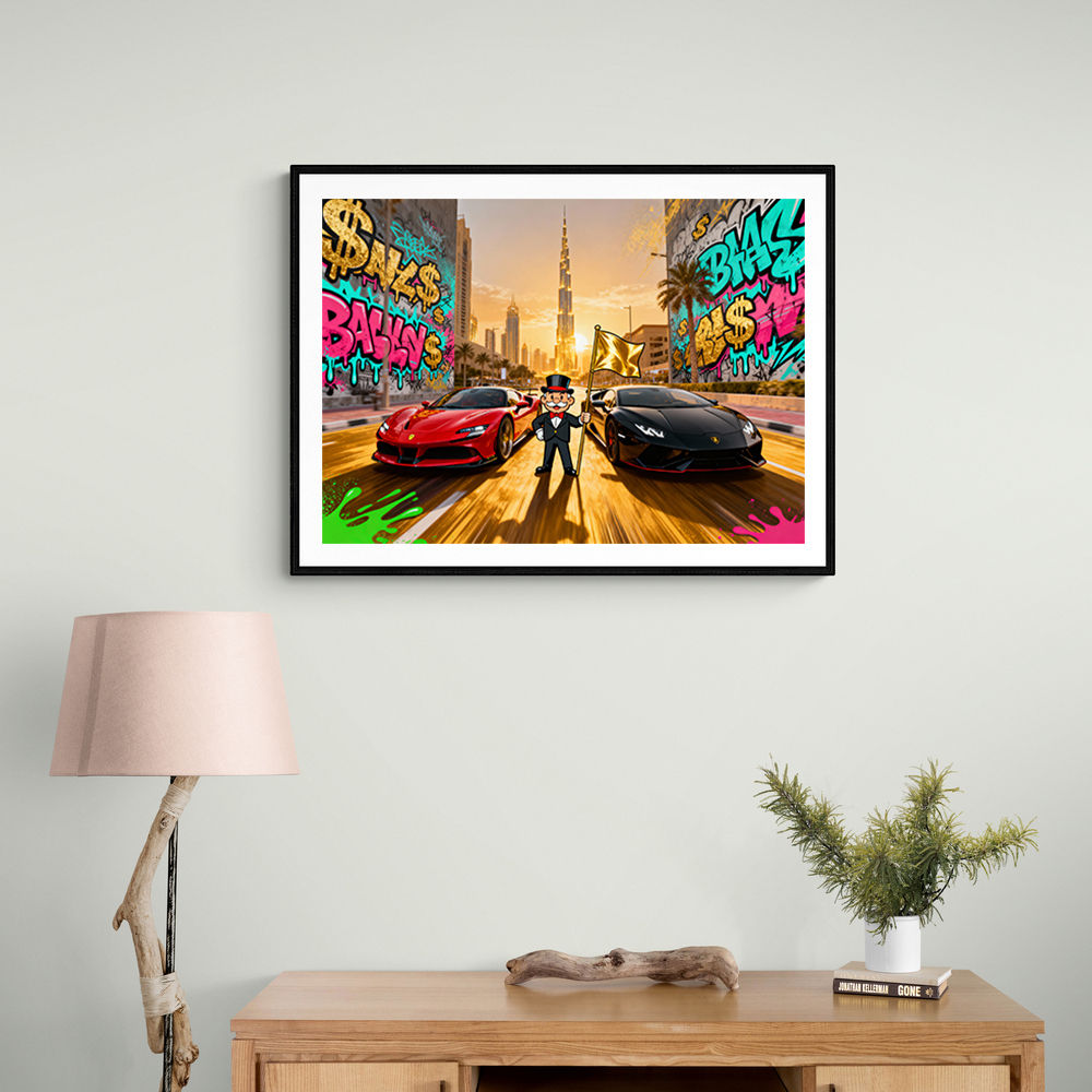 Gold Rush Boulevard Wall Art Gold Rush Boulevard Wall Art